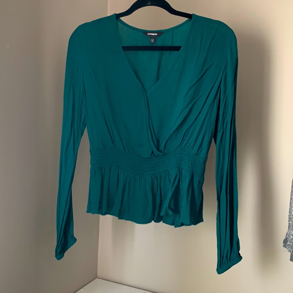 Womens long sleeve top